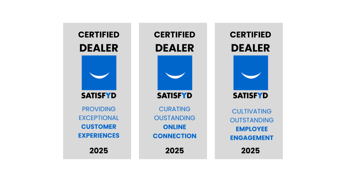 Certified Dealer 2025 Banner