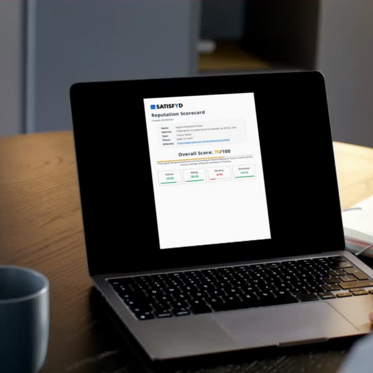 Updated Reputation Scorecard Updated Reputation Scorecard