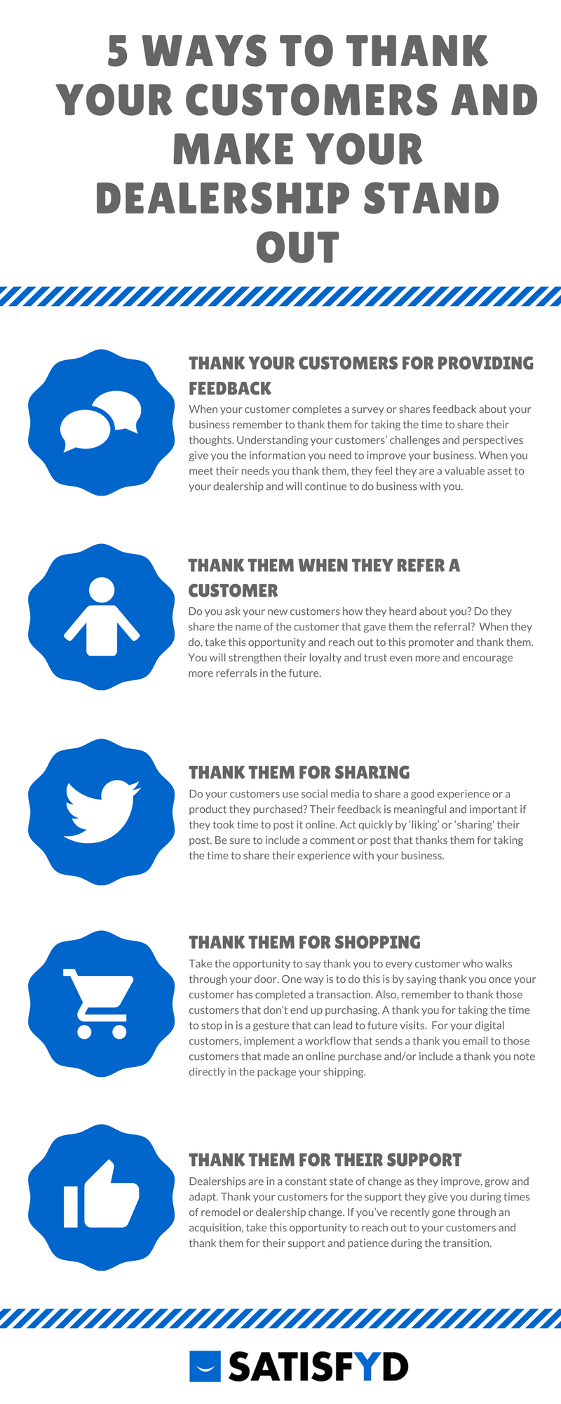 Ways to Thank Your Customers